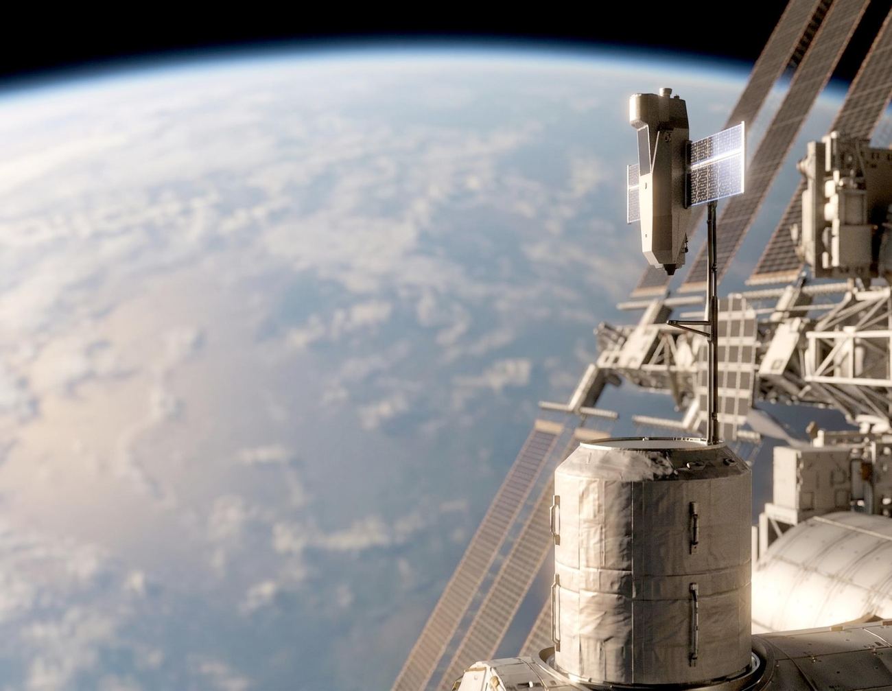 Reusable Transport Spacecraft in orbit